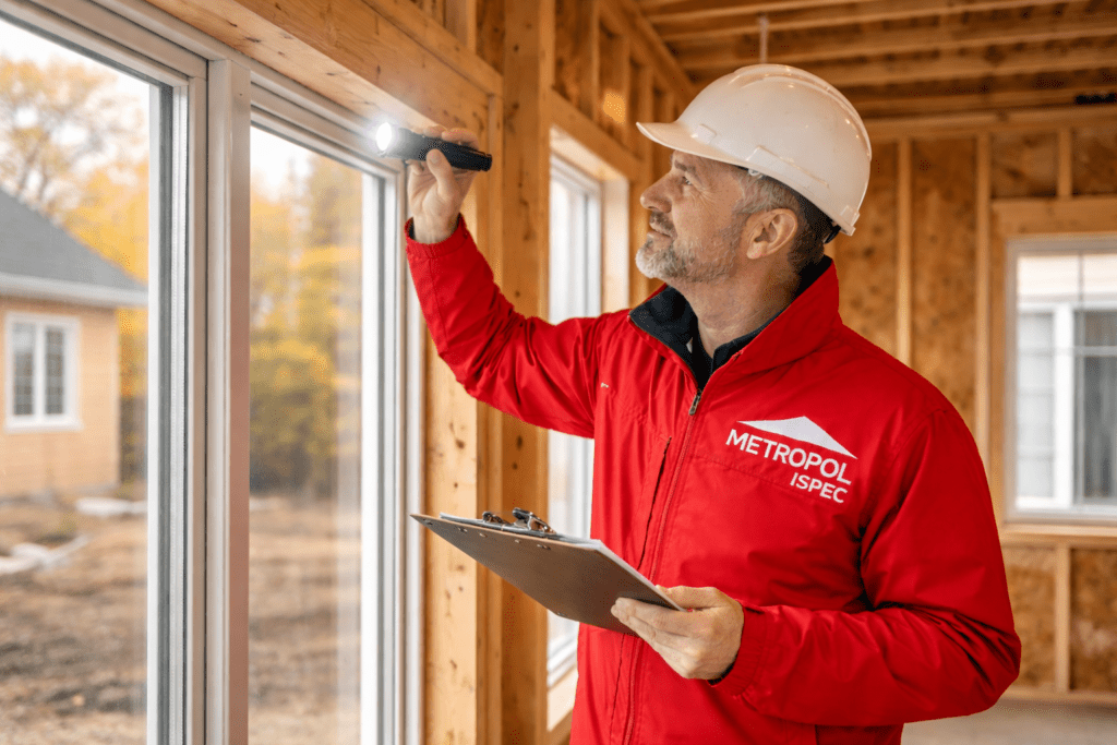 Inspection en bâtiment certifié APCHQ — Metropolispec Grand Montréal