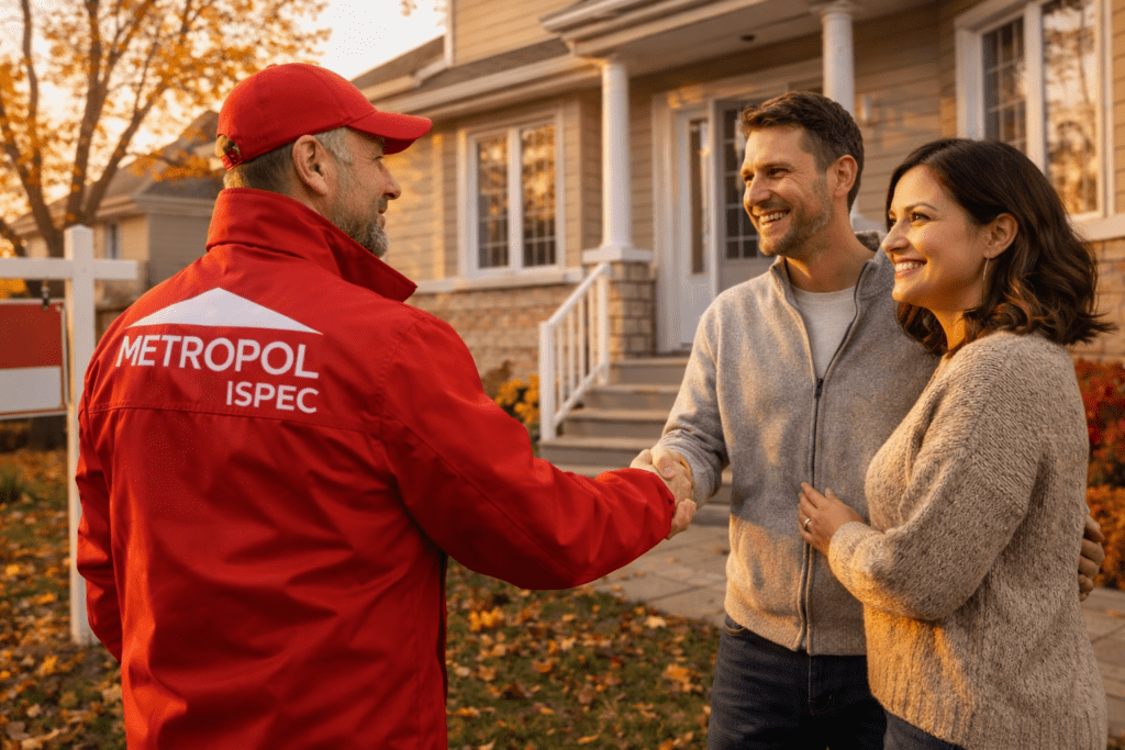 Inspection en bâtiment certifié APCHQ — Metropolispec Grand Montréal